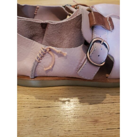 Satorisan Benirras Sandals Shoes Sundance Pink EU 41 US 10.5 Womens Flat Suede - Picture 9 of 11